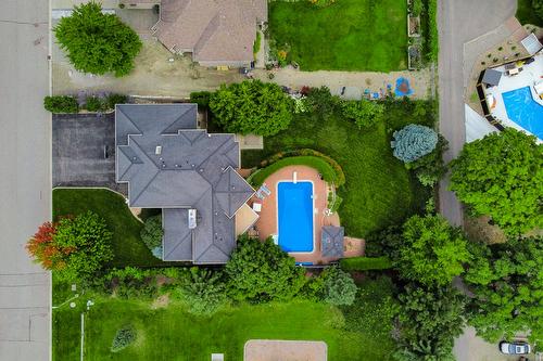 1061 Avondale Place, West Kelowna, BC - Outdoor With In Ground Pool With View