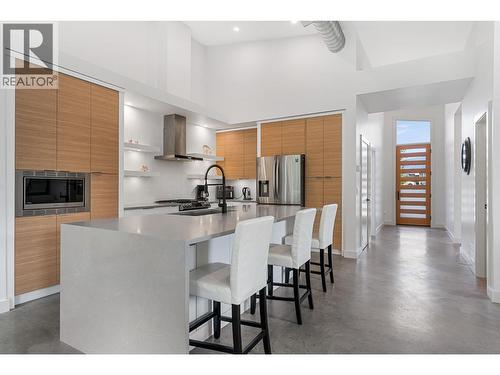 3620 Silver Way, West Kelowna, BC - Indoor Photo Showing Kitchen With Stainless Steel Kitchen With Upgraded Kitchen
