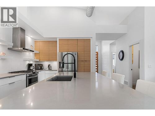 3620 Silver Way, West Kelowna, BC - Indoor Photo Showing Kitchen With Stainless Steel Kitchen With Upgraded Kitchen