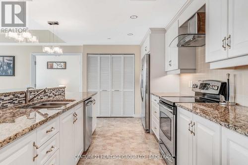 1103 - 90 George Street, Ottawa, ON - Indoor Photo Showing Kitchen With Double Sink With Upgraded Kitchen
