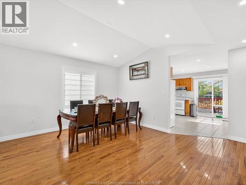 3859 Clara Avenue, Windsor, ON - Indoor Photo Showing Dining Room