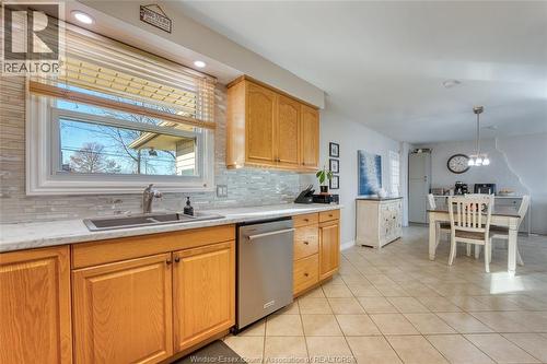 111 Danforth, Leamington, ON - Indoor Photo Showing Kitchen With Double Sink