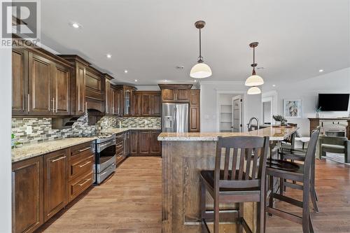 40 Garden Road, Conception Bay South, NL - Indoor Photo Showing Kitchen With Stainless Steel Kitchen With Upgraded Kitchen