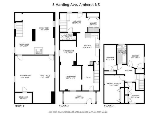 3 Harding Avenue, Amherst, NS 