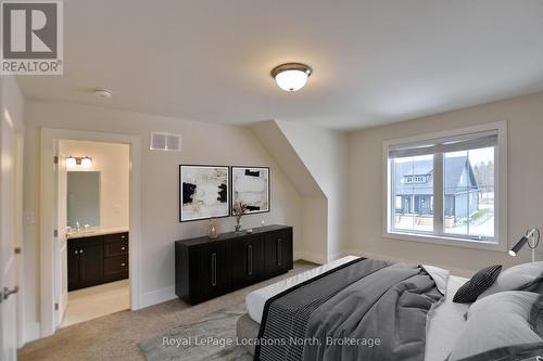 Virtually Staged - 185 Yellow Birch Crescent, Blue Mountains, ON - Indoor Photo Showing Bedroom
