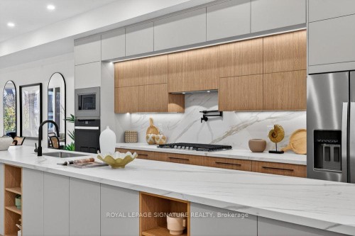 241 Cedarvale Avenue, Toronto, ON - Indoor Photo Showing Kitchen With Upgraded Kitchen