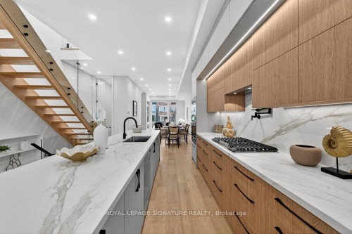 241 Cedarvale Avenue, Toronto, ON - Indoor Photo Showing Kitchen With Upgraded Kitchen