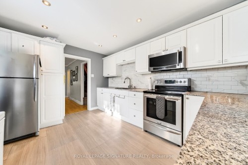 36 Cheever Street, Hamilton, ON - Indoor Photo Showing Kitchen With Stainless Steel Kitchen