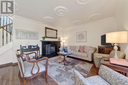 187 Birkdale Road, Toronto, ON - Indoor Photo Showing Living Room With Fireplace