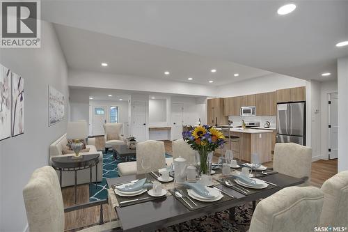 105 Emma Crescent, Martensville, SK - Indoor Photo Showing Dining Room