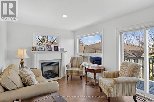 #1 - 929 Wentworth Street, Peterborough (Otonabee Ward 1), ON - Indoor Photo Showing Living Room With Fireplace