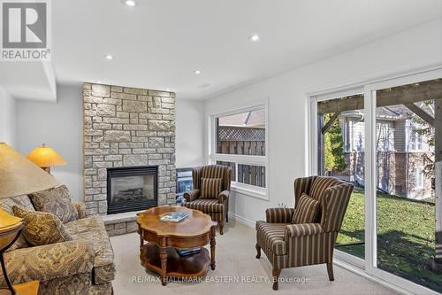 #1 - 929 Wentworth Street, Peterborough (Otonabee Ward 1), ON - Indoor Photo Showing Living Room With Fireplace