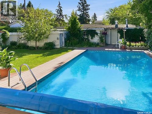 501 Bate Crescent, Saskatoon, SK - Outdoor With In Ground Pool