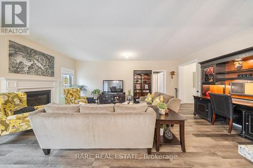 1767 Emberton Way, Innisfil, ON - Indoor Photo Showing Living Room With Fireplace