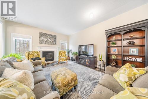 1767 Emberton Way, Innisfil, ON - Indoor Photo Showing Living Room With Fireplace