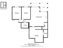 Lower level floor plan - 