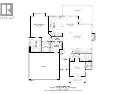 Main level floor plan - 