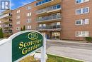 417 - 196 Scott Street, St. Catharines (Fairview), ON  - Outdoor With Balcony With Exterior 