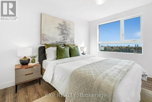 Bedroom - 411 - 100 Manett Crescent, Brampton, ON 