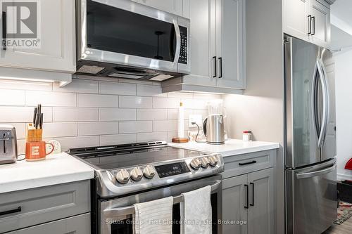 201 - 100 Gordon Street, Stratford, ON - Indoor Photo Showing Kitchen With Upgraded Kitchen