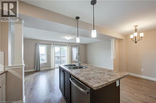 175 Ingersoll Street N Unit# 22, Ingersoll, ON - Indoor Photo Showing Kitchen With Double Sink