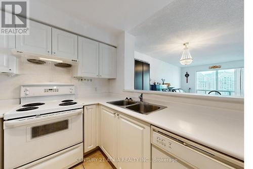 #2002 - 11 Lee Centre Drive, Toronto, ON - Indoor Photo Showing Kitchen With Double Sink