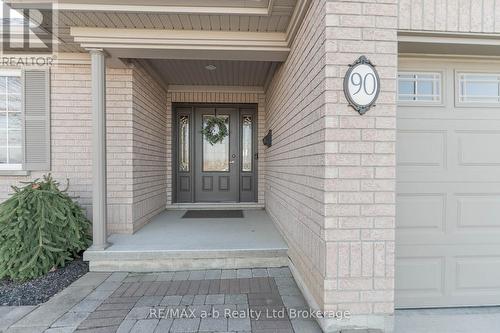 Front Porch - 90 Weston Drive, Tillsonburg, ON - Outdoor With Exterior