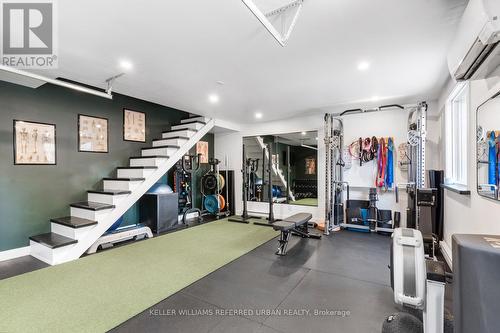 93 Concession Street, Newmarket, ON - Indoor Photo Showing Gym Room