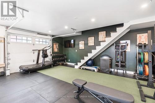 93 Concession Street, Newmarket, ON - Indoor Photo Showing Gym Room