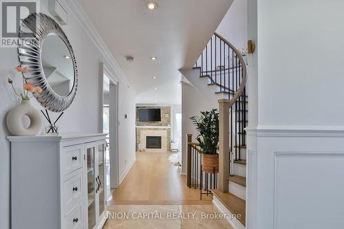 168 Kingsbridge Garden Circle, Mississauga, ON - Indoor Photo Showing Other Room With Fireplace