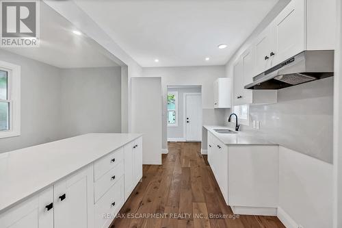 193 Glendale Avenue N, Hamilton, ON - Indoor Photo Showing Kitchen With Double Sink