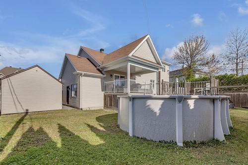 Piscine - 344  - 346 Rue De La Licorne, Québec (Beauport), QC - Outdoor With Above Ground Pool