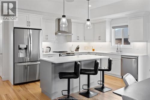 162 Summer, Belle River, ON - Indoor Photo Showing Kitchen With Upgraded Kitchen