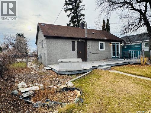 213 3Rd Avenue W, Biggar, SK - Outdoor With Deck Patio Veranda