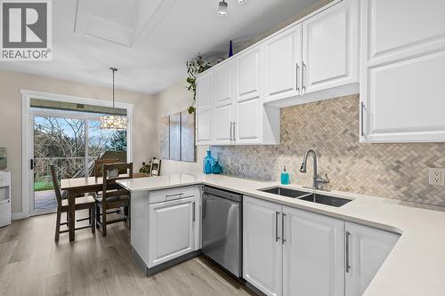 2377 Shannon Woods Drive Unit# 217, West Kelowna, BC - Indoor Photo Showing Kitchen With Double Sink With Upgraded Kitchen