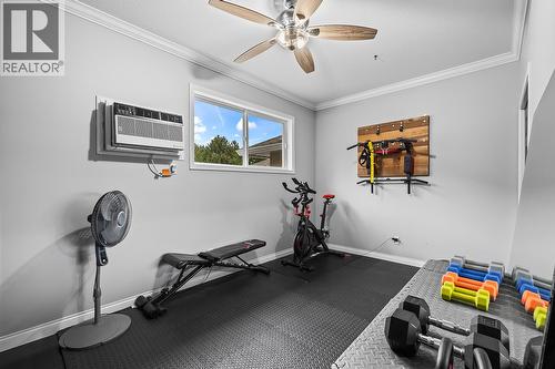 2377 Shannon Woods Drive Unit# 217, West Kelowna, BC - Indoor Photo Showing Gym Room