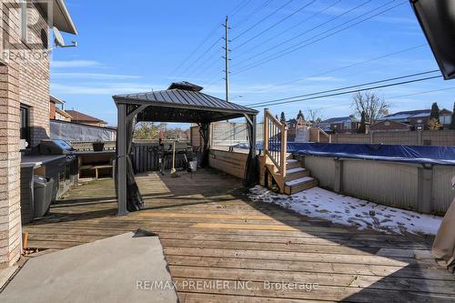 61 Barwick Drive, Barrie, ON - Outdoor With Above Ground Pool
