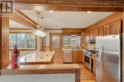 460 Martin Grove Road, Toronto, ON - Indoor Photo Showing Kitchen