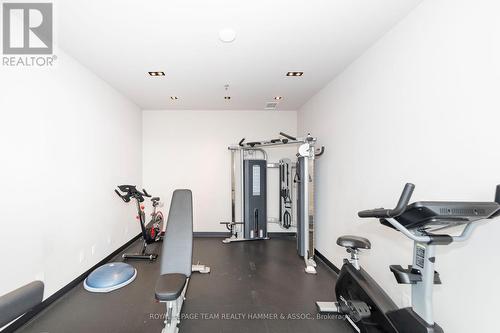 1803 - 203 Catherine Street, Ottawa, ON - Indoor Photo Showing Gym Room