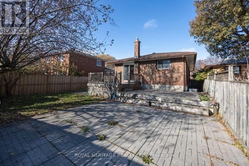 85 Painted Post Drive, Toronto (Woburn), ON - Outdoor With Deck Patio Veranda