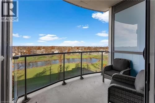 7711 Green Vista Gate Unit# 814, Niagara Falls, ON - Outdoor With Body Of Water With Balcony With Exterior