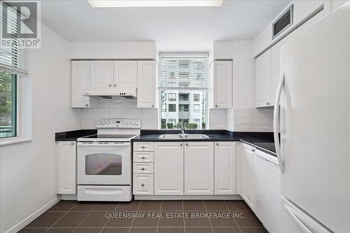 200 - 28 Pemberton Avenue, Toronto, ON - Indoor Photo Showing Kitchen With Double Sink