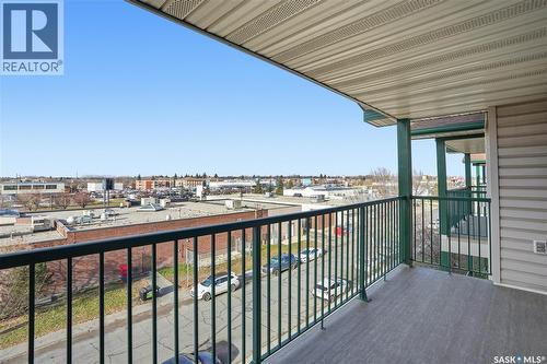 405 205 Mcintyre Street N, Regina, SK - Outdoor With Balcony With Exterior