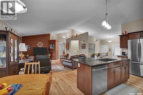 208 Maccormack Road, Martensville, SK - Indoor Photo Showing Kitchen With Double Sink