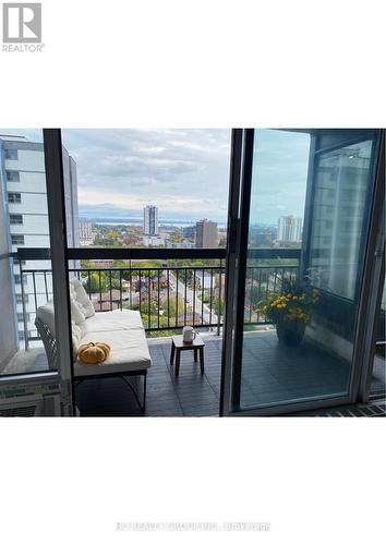 1903 - 150 Charlton Avenue E, Hamilton, ON -  With Balcony With View