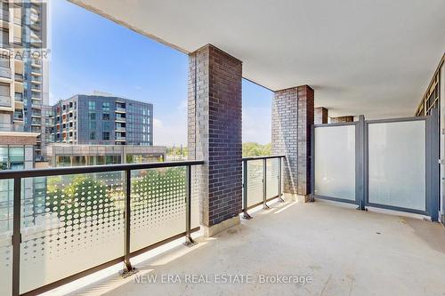 413 - 30 Samuel Wood Way, Toronto, ON - Outdoor With Balcony With Exterior