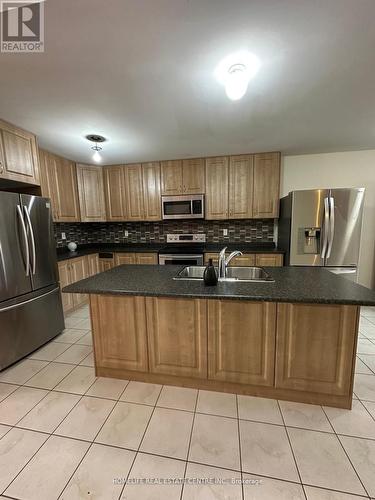 139 Inspire Boulevard, Brampton, ON - Indoor Photo Showing Kitchen With Double Sink