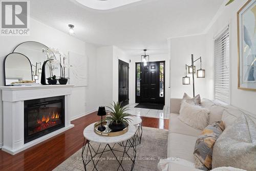 11 Redfinch Way, Brampton, ON - Indoor Photo Showing Living Room With Fireplace