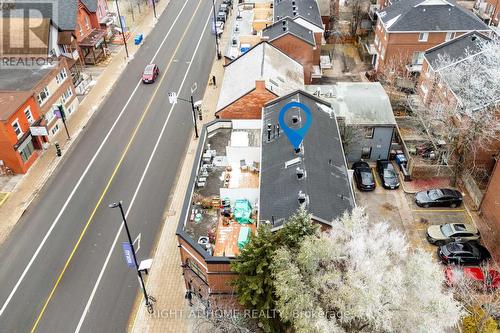 Exterior - w Drone Facing Downtown, West - 4 Thorburn Private, Ottawa, ON - 