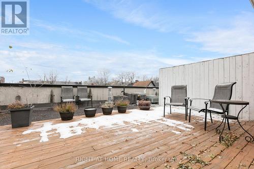 Oversized Rooftop Patio - 4 Thorburn Private, Ottawa, ON - Outdoor With Deck Patio Veranda